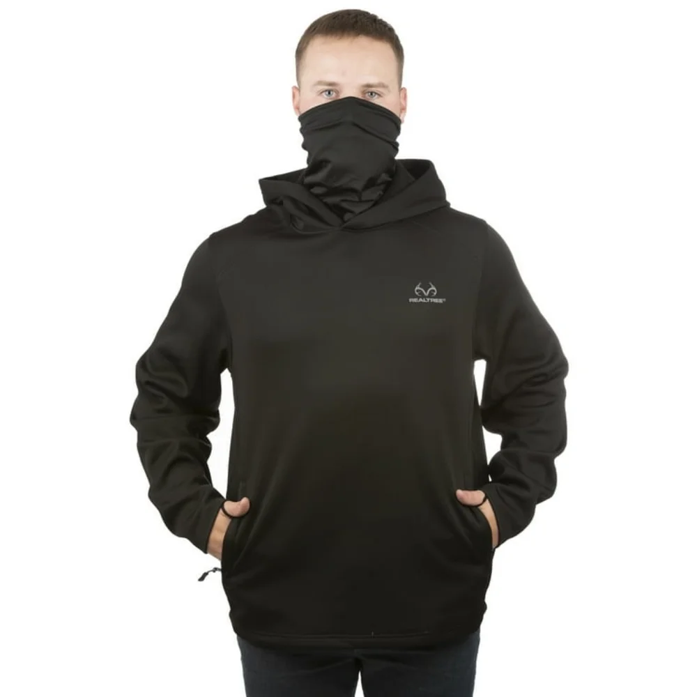 REALTREE Black hunting hoodie size large - Picture 5 of 5